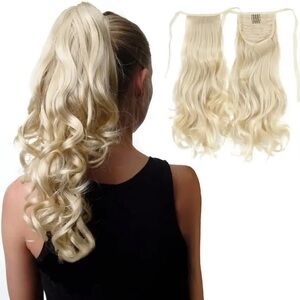 Magic Manes Blonde Ponytail extension.